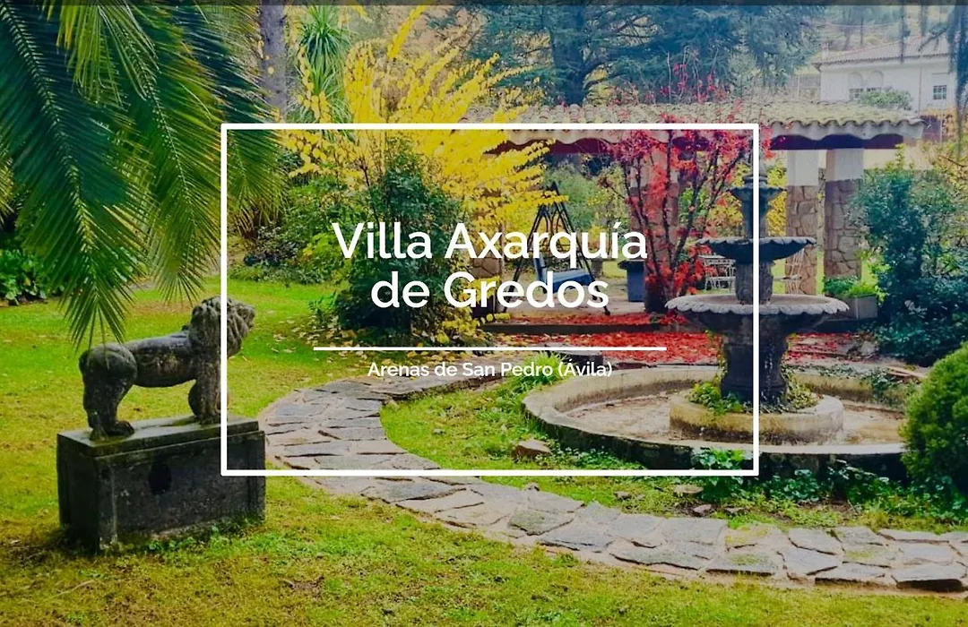Villa Axarquía de Gredos y Casa Paco de Gredos-1